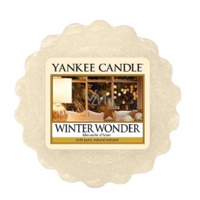 Yankee Candle Winter Wonder - Zimný zázrak vonný vosk do aromalampy 22 g