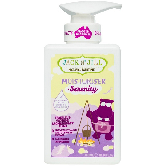 Jack N Jill BIO Serenity telové mlieko pre deti dávkovač 300 ml