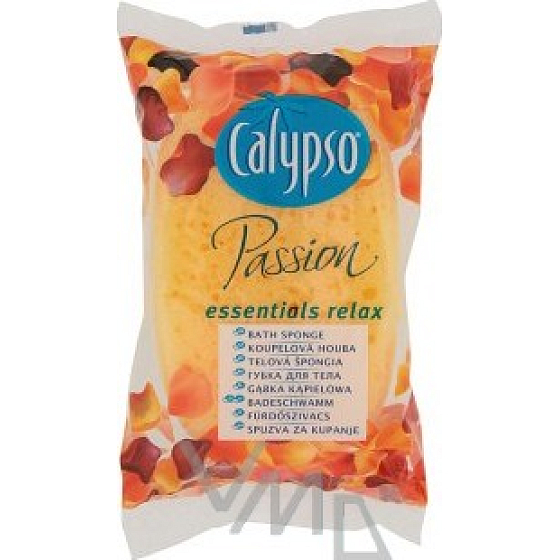 Calypso Passion Essentials Relax kúpeľová huba rôzne farby 1 kus