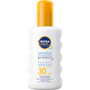 Nivea Sun Sensitive OF 30 sprej na opaľovanie, 200 ml