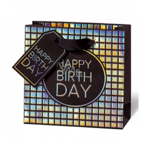 BSB Luxusná darčeková papierová taška 145 x 15 x 6 cm Všetko najlepšie k narodeninám LDT 415 - CD