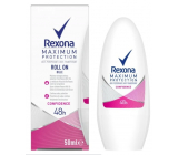 Rexona Maximum Protection Confidence antiperspirant dezodorant roll-on pre ženy 50 ml