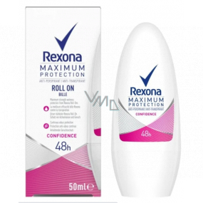 Rexona Maximum Protection Confidence antiperspirant dezodorant roll-on pre ženy 50 ml