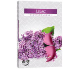 BISPOL Aura Lilac - Orgován vonné čajové sviečky 6 kusov