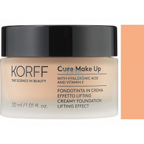 Korff Cure Make Up Creamy Foundation Lifting Effect liftingový krémový make-up 02 Almond 30 ml