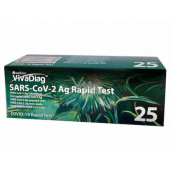 Wellion VivaDiag Rapid SARS-COV-2 AG Antigénny tampónový test Covid-19 z oblasti nosa (aj pre deti) 25 kusov