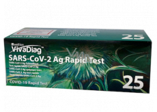 Wellion VivaDiag Rapid SARS-COV-2 AG Antigénny tampónový test Covid-19 z oblasti nosa (aj pre deti) 25 kusov