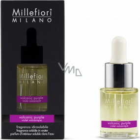 Millefiori Milano prírodný vulkanický fialový - fialová láva aromatický olej 15 ml