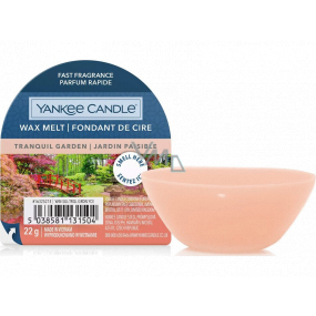 Yankee Candle Tranquil Garden - vonný vosk na aromaterapiu 22 g