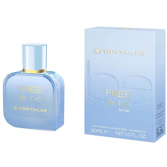 Tom Tailor Free to be for Her Parfumovaná voda pre ženy 50 ml