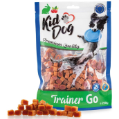 KidDog Trainer go mini kocky s králikom a brusnicami, mäsová pochúťka pre psy 250 g