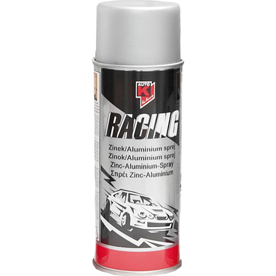 Auto-K Racing zinkovo-hliníková farba v spreji, 400 ml