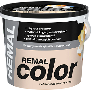 REMAL Color maliarska farba na stenu 270 Cappuccino, 5 + 1 kg