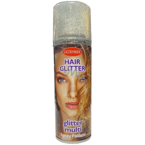 Zo Cool Glitter Sprej glitre na vlasy a telo Multi 125 ml