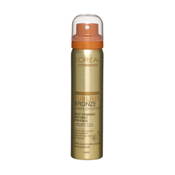 Loreal Paris Sublime Bronze samoopaľovací sprej na tvár 75 ml