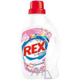 Rex 2v1 Almond Milk gél na pranie farebnej bielizne 1,5 l