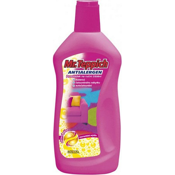 Mr. Teppich Ručné čistenie kobercov s vôňou Marseillské mydlo 500 ml
