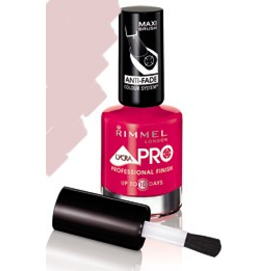 Rimmel London Lycra Pro lak na nechty 285 White Orchid dlhotrvajúci 12 ml