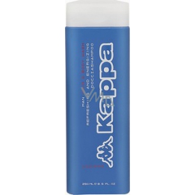 Kappa Azzurro H & B Wash 2v1 sprchový gél a šampón na vlasy pre mužov 250 ml