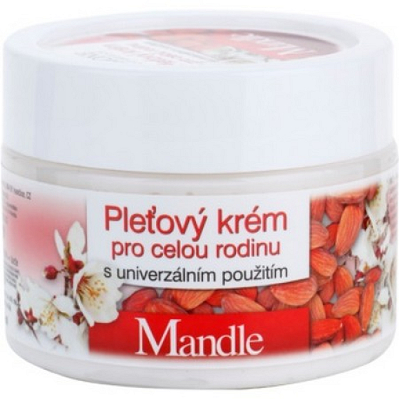 Bione Cosmetics Mandle pleťový krém pre celú rodinu 260 ml