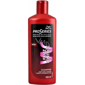 Wella Pro Series Frizz Control šampón pre bujné, nepoddajné, strapaté vlasy 500 ml