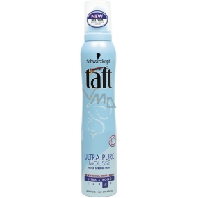 Taft Ultra Pure ultra silná fixácia penové tužidlo na vlasy 200 ml