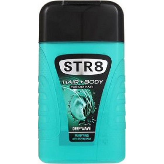 Str8 Deep Wave sprchový gél na telo a vlasy pre mužov 250 ml