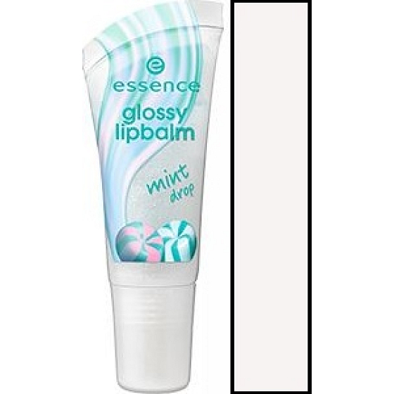 Essence Glossy Lipbalm balzam na pery s leskom 04 Mint Drop 8 ml