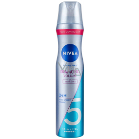 Nivea Diamond Volume Care ultra silná fixácia 5 lak na vlasy 250 ml