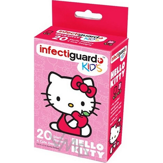 Hello Kitty Náplasti 20 kusov 4 druhy