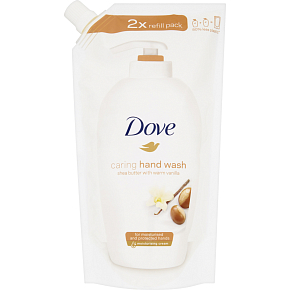 Dove tekuté mydlo Bambucké maslo a vanilka, náplň, 500 ml