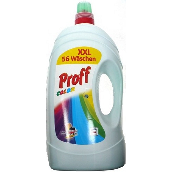 Proff Color XXL tekutý prací gél na všetky bielizeň 56 dávok 5,65 l