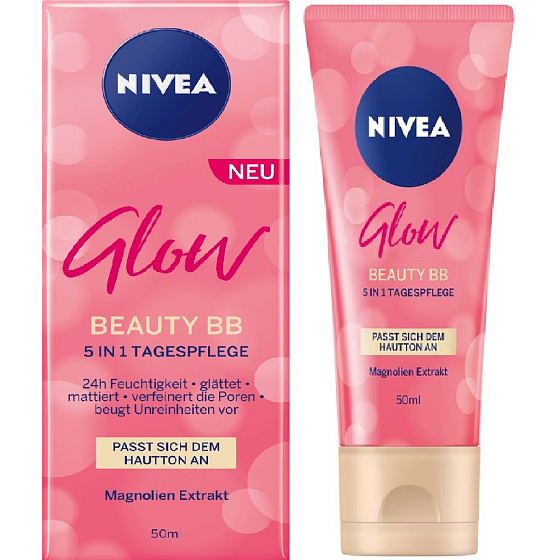 Nivea Glow Beauty BB denný krém zmatňujúci pre problematickú pleť 50 ml