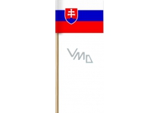 Arch Papierová vlajka slovenský republiky na drievku 42 cm 1 kus