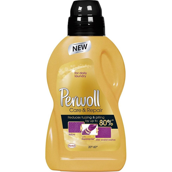 Perwoll Care & Repair prací gél obnovuje vlákna, bráni žmolkovaniu 50 dávok 3 l