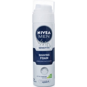 Nivea Men Sensitive pena na holenie suchá - citlivá pleť 200 ml