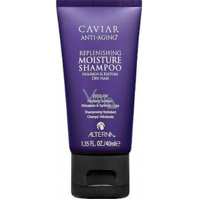 Alterna Caviar Replenishing Moisture kaviárový hydratačný šampón pre suché a poškodené vlasy 40 ml Mini