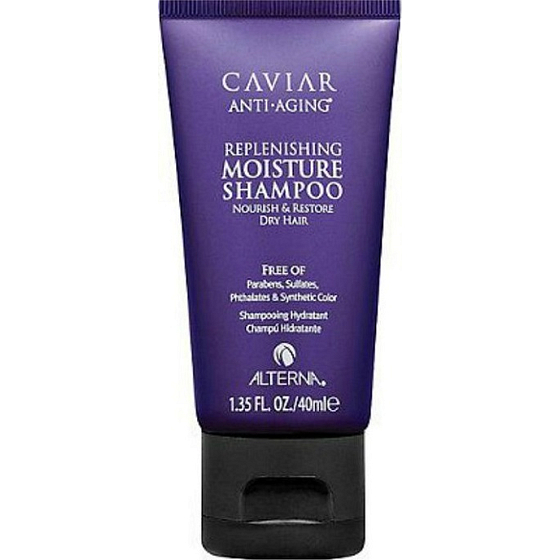 Alterna Caviar Replenishing Moisture kaviárový hydratačný šampón pre suché a poškodené vlasy 40 ml Mini