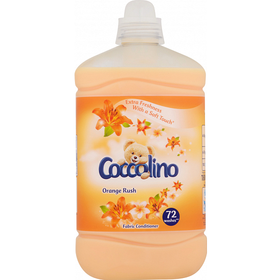 Coccolino Orange Rush koncentrovaná aviváž 72 dávok 1,8 l
