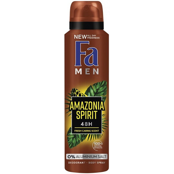 Fa Men Brazilian Vibes Amazonia Spirit dezodorant sprej pre mužov 150 ml