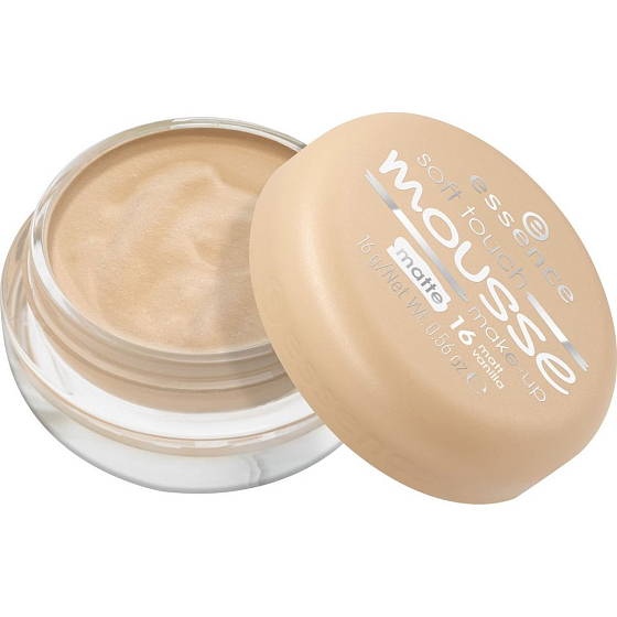 Essence Soft Touch Mousse penový make-up 16 Matt Vanilla 16 g