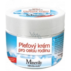 Bion Cosmetics Minerály Mŕtveho mora a extrakt morské riasy pleťový krém pre celú rodinu 260 ml