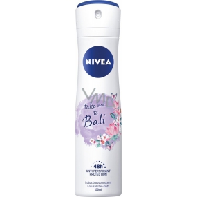 Nivea Take Me to Bali antiperspirant dezodorant sprej pre ženy 150 ml