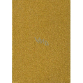 Ditipo Zošit Glitter Collection A5 linajkový zlatý 15 x 21 cm 3425003