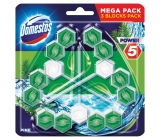 Domestos Power 5 Pine Wc tuhý blok 3 x 55 g