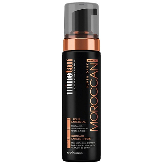 MineTan My Moroccan Self Tan Foam samoopaľovacie pena s arganovým olejom 200 ml