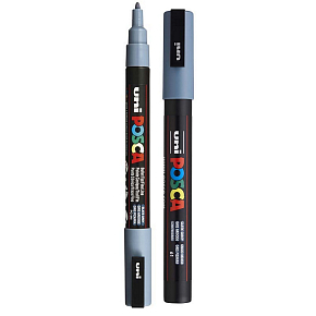 Posca Univerzálny akrylátový popisovač 0,9 - 1,3 mm Bridlicovo sivá PC-3M