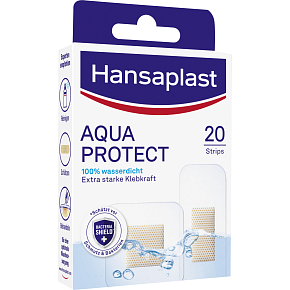 Hansaplast Aqua Protect vodovzdorná náplasť 20 ks