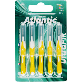 Atlantic UltraPik medzizubné kefky 0,4 mm žlté 5 kusov