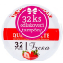 My Strawberry jednorazové tampóny na odstránenie laku na nechty s vôňou 32 kusov